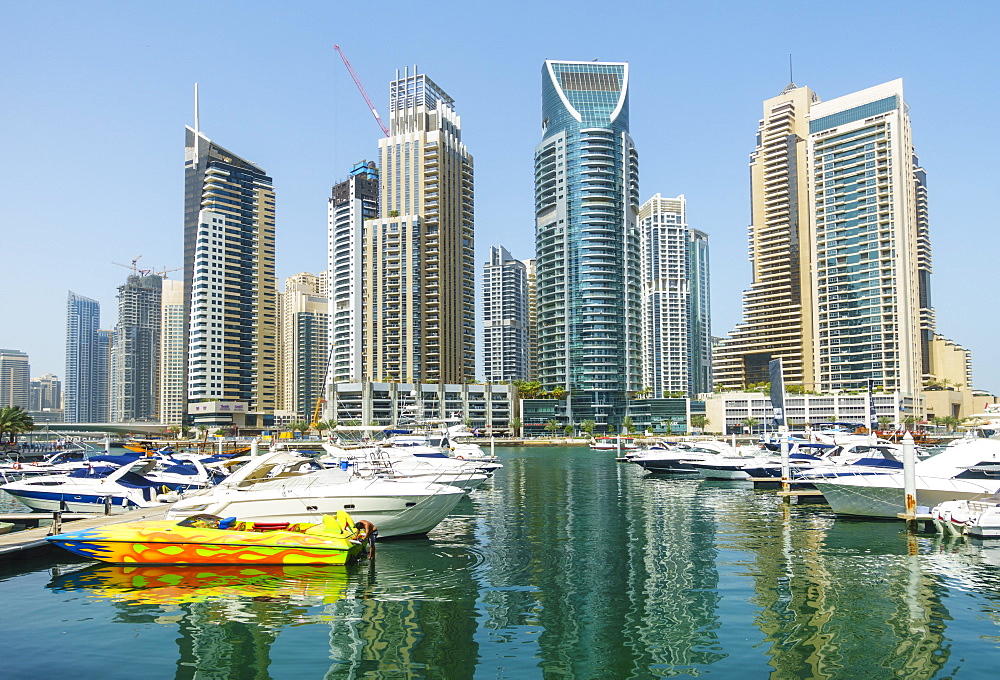 Dubai Marina, Dubai, United Arab Emirates, Middle East