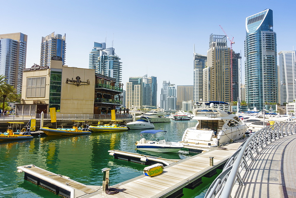 Dubai Marina, Dubai, United Arab Emirates, Middle East