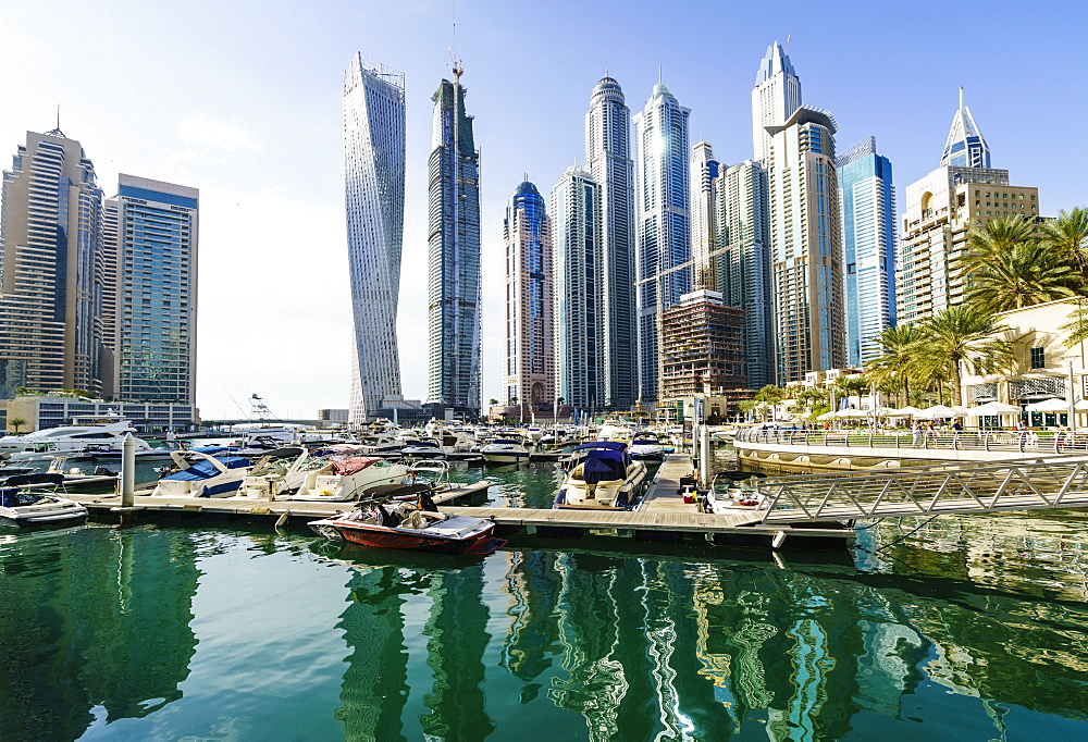 Dubai Marina, Dubai, United Arab Emirates, Middle East