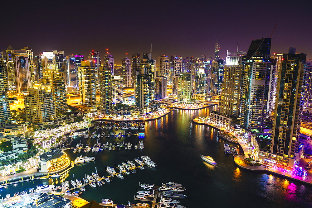 Dubai Marina, Dubai, United Arab Emirates, Middle East