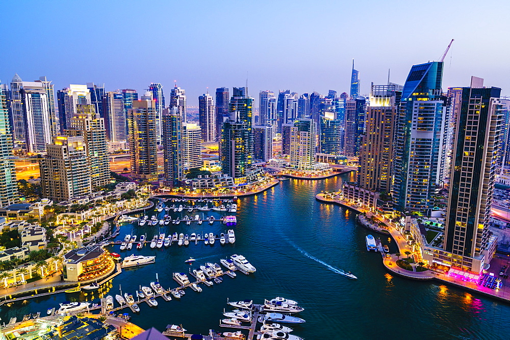 Dubai Marina, Dubai, United Arab Emirates, Middle East