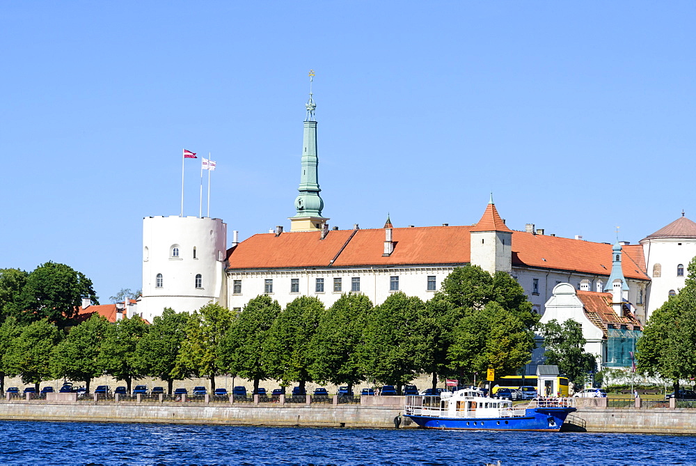 Riga Castle, Riga, Latvia, Europe