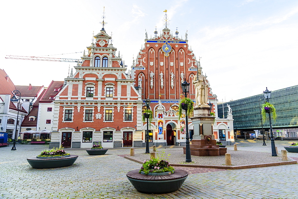 House of the Blackheads, Town Hall Square, UNESCO World Heritage Site, Riga, Latvia, Europe