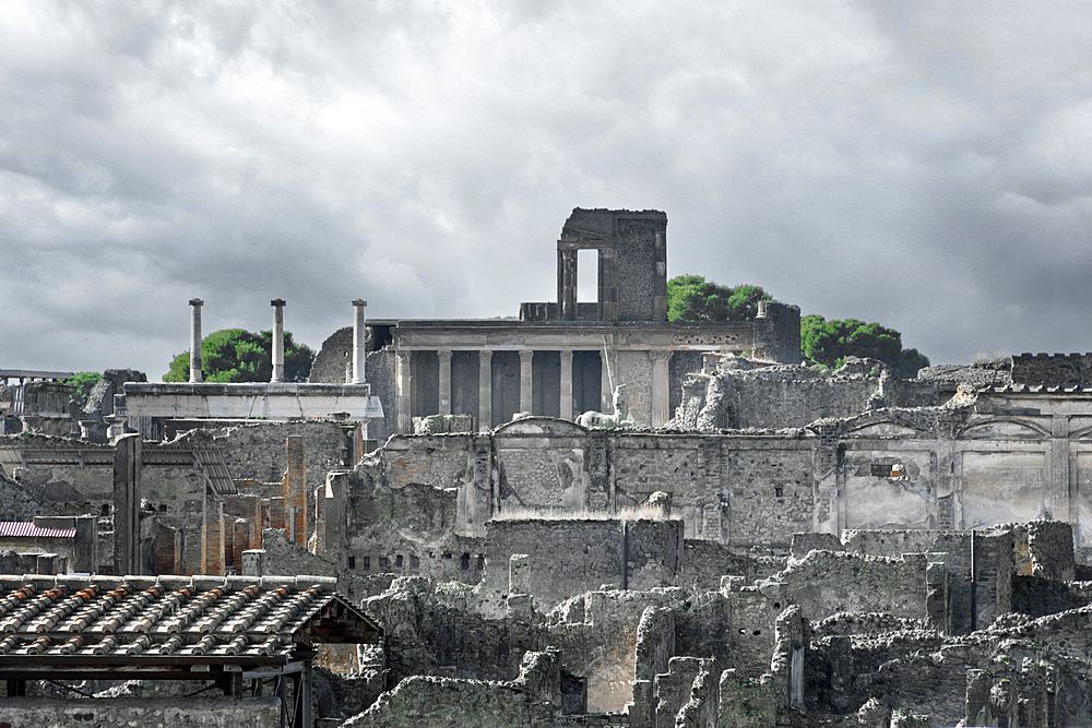 The archeological ruins of Pompeii Italy, Europe.