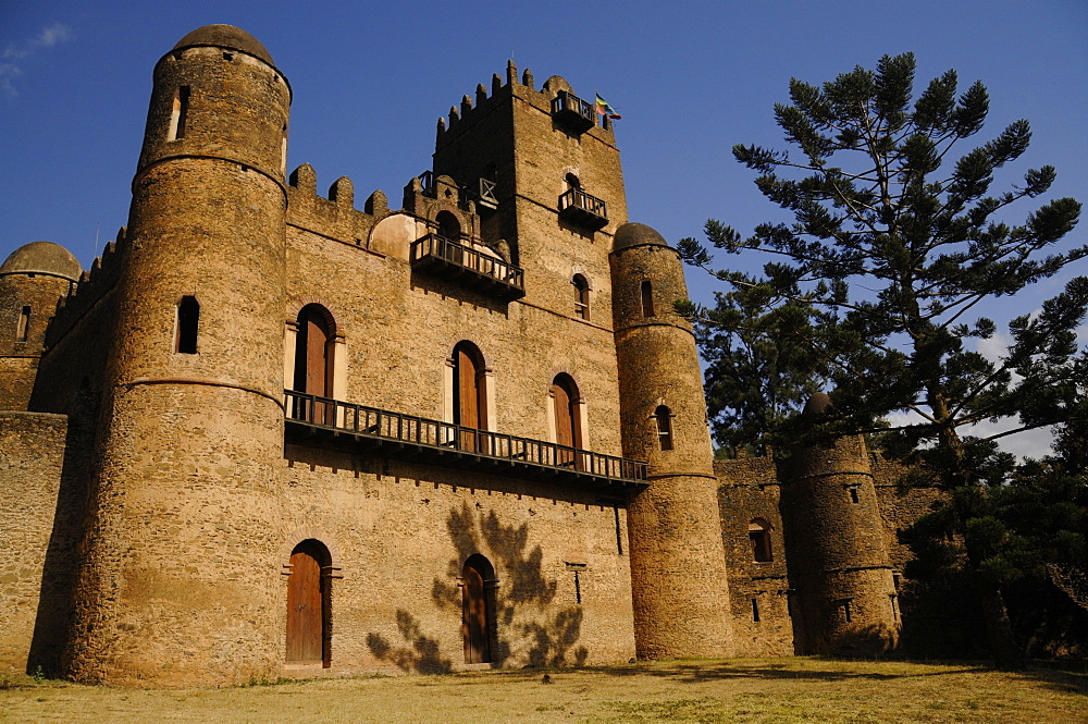 Fasilides Castle in Gondar, Ethiopia, Africa