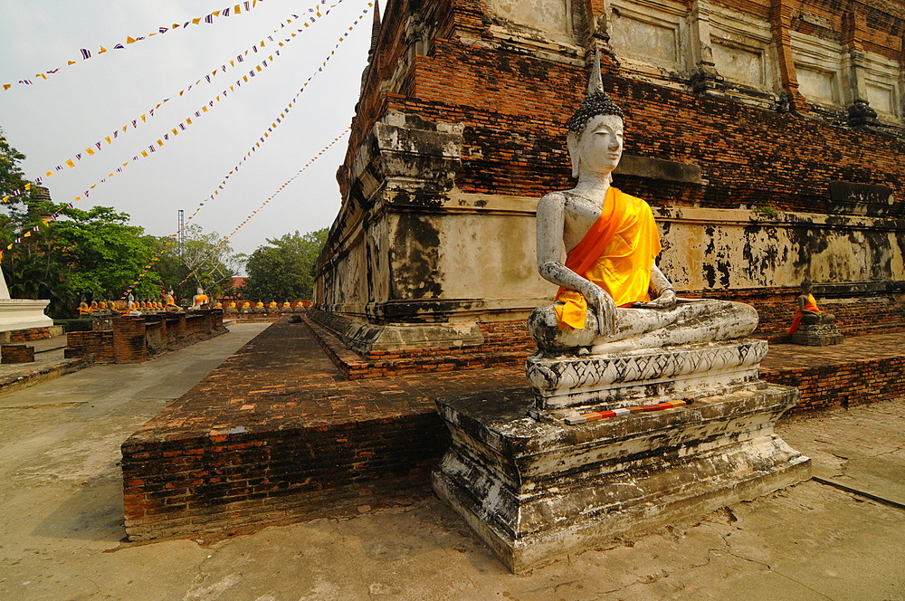 Wat Yai Chai Mongkhon, Ayutthaya, UNESCO World Heritage Site, Thailand, Southeast Asia, Asia