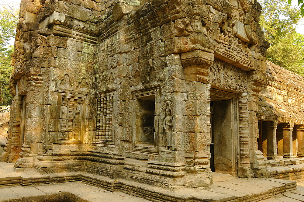 Ta Prohm Temple, Angkor, UNESCO World Heritage Site, Siem Reap, Cambodia, Indochina, Southeast Asia, Asia