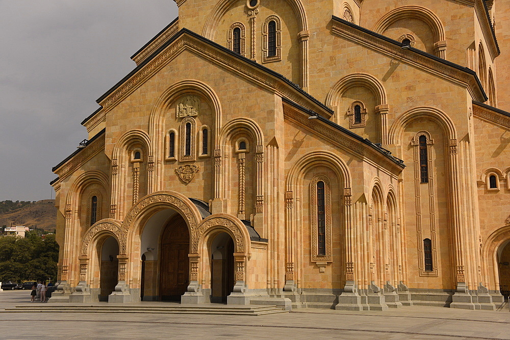 Holy Trinity Cathedral of Tbilisi, Georgia, Central Asia, Asia