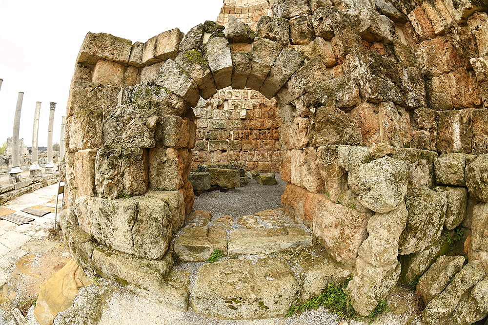 Ruins of the Ancient City of Aspendos, Side, Antalya, Anatolia, Turkey, Asia Minor, Asia