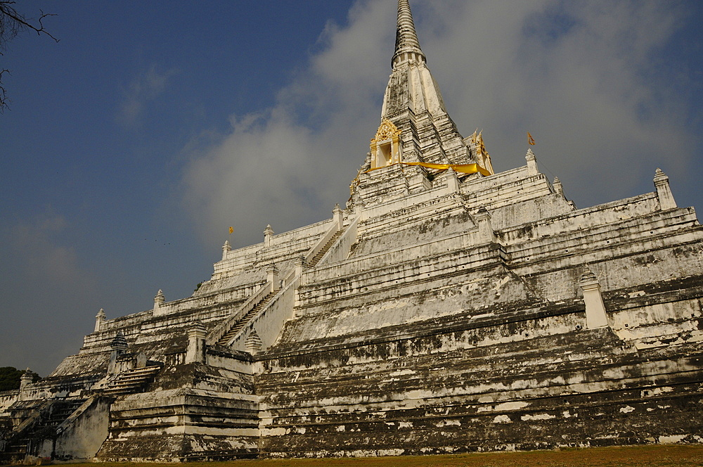 Wat Phukhao Thong, Buddhist temple in Ayutthaya, UNESCO World Heritage Site, Thailand, Southeast Asia, Asia