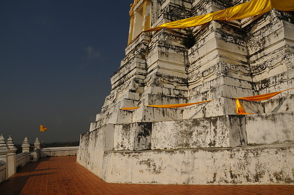 Wat Phukhao Thong, Buddhist temple in Ayutthaya, UNESCO World Heritage Site, Thailand, Southeast Asia, Asia