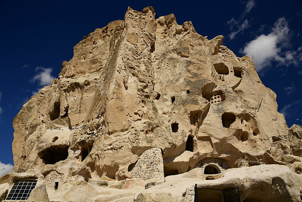 Uchisar Castle, UNESCO World Heritage Site, Uchisar, Cappadocia, Anatolia, Turkey, Asia Minor, Asia