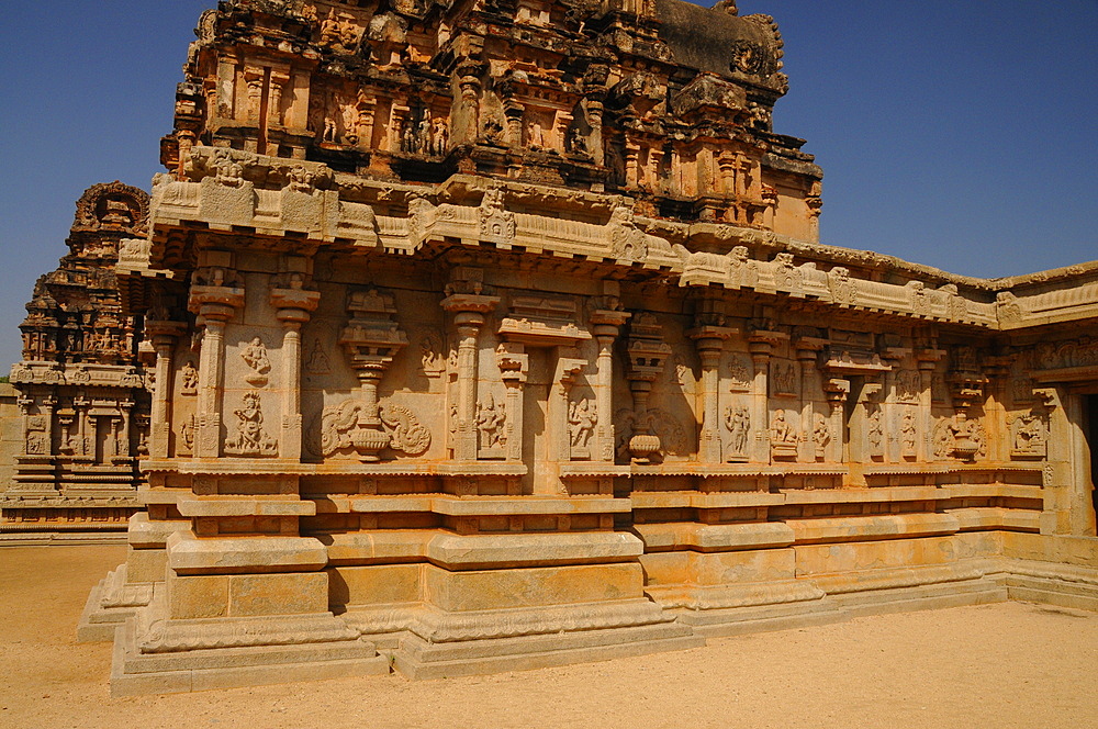 Hazara Raama Temple, Hampi, UNESCO World Heritage Site, Karnataka, India, Asia