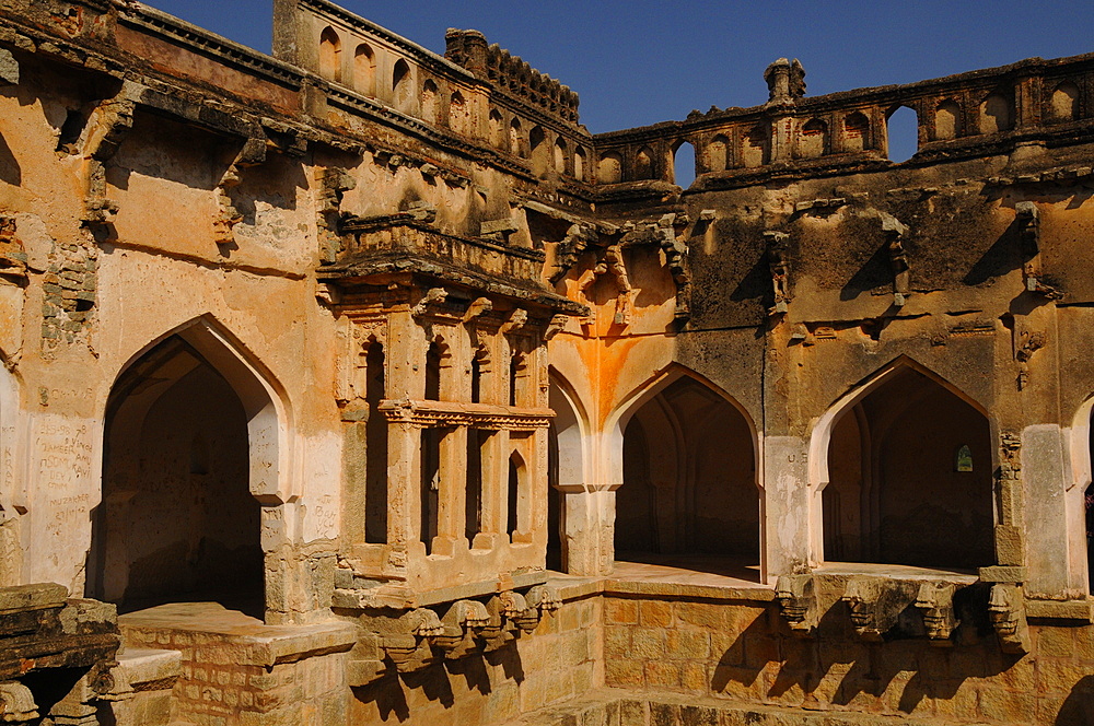 Queen's Bathhouse, Hampi, UNESCO World Heritage Site, Karnataka, India, Asia