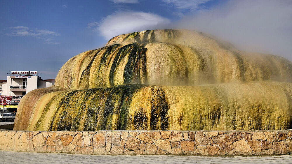 Hot springs in the village of Karakhait in Turkey, Pamukkale, Anatolia, Turkey, Asia Minor, Asia