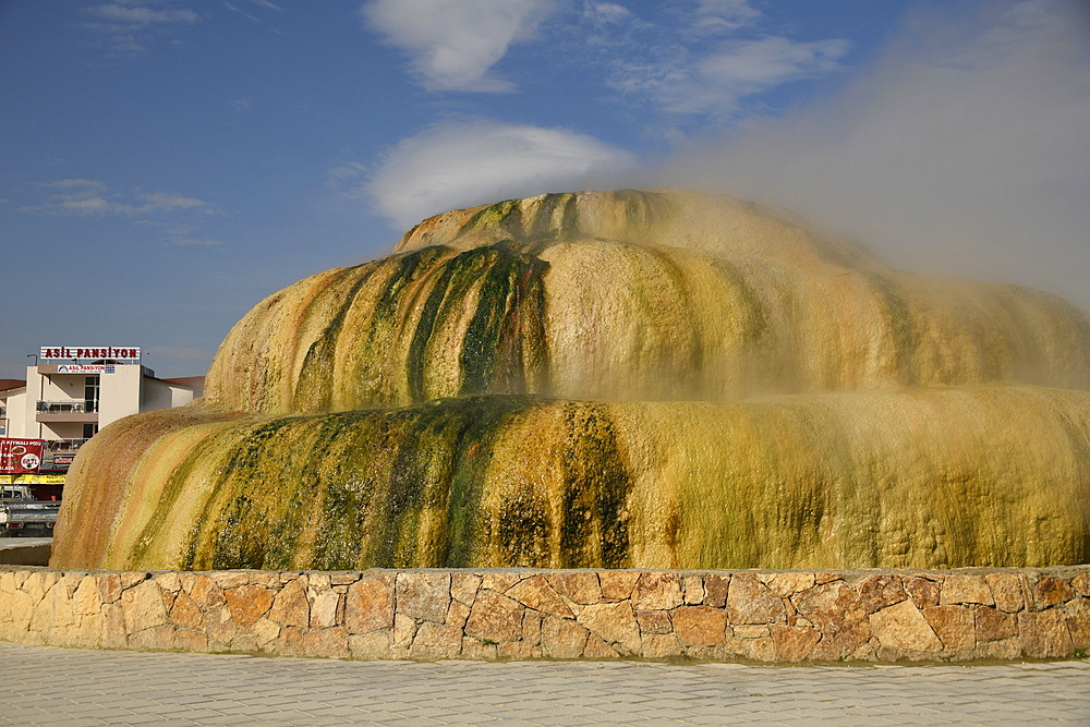 Hot springs in the village of Karakhait in Turkey, Pamukkale, Anatolia, Turkey, Asia Minor, Asia