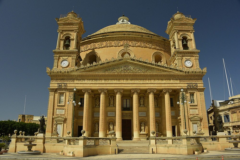 Mosta Rotunda Santa Marija Assunta, Mosta, Malta, Mediterranean, Europe