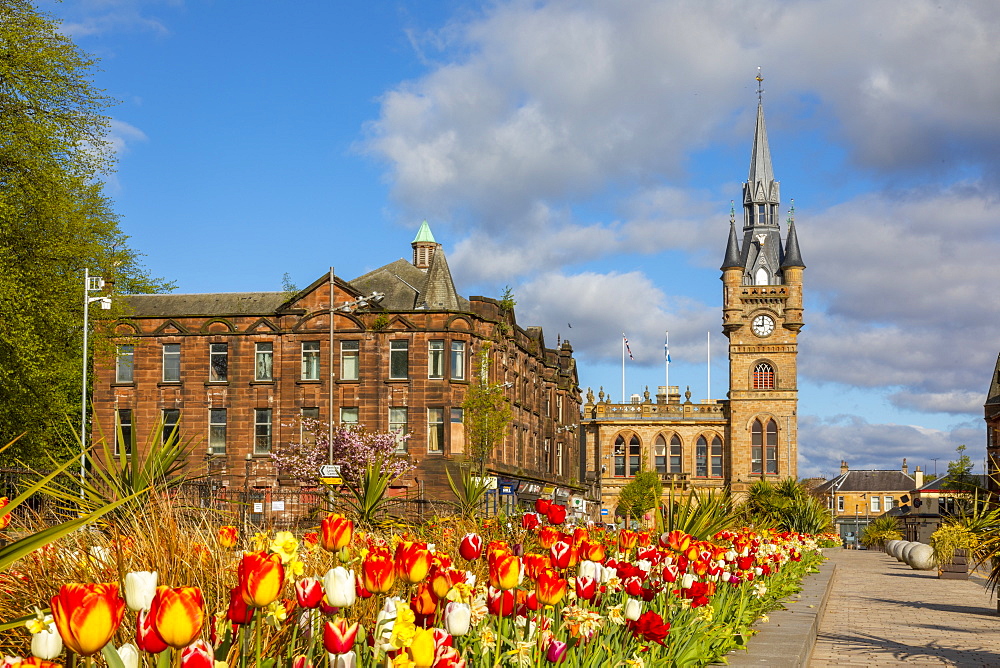 Renfrew Town Hall and Centre, Renfrewshire, Scotland, United Kingdom, Europe