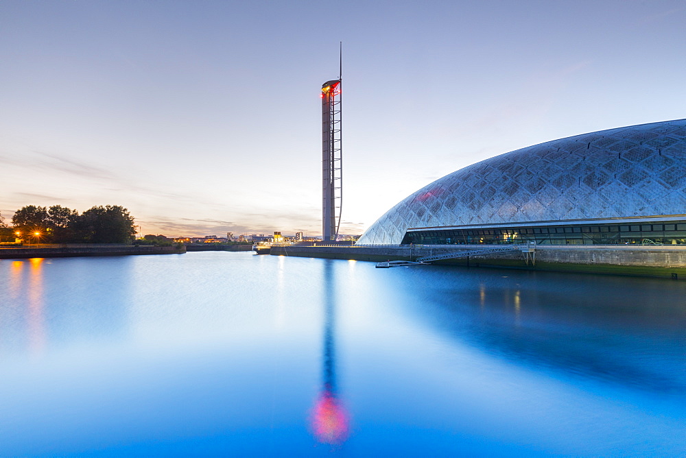 Glasgow Tower, Science Centre, Glasgow, Scotland, United Kingdom, Europe