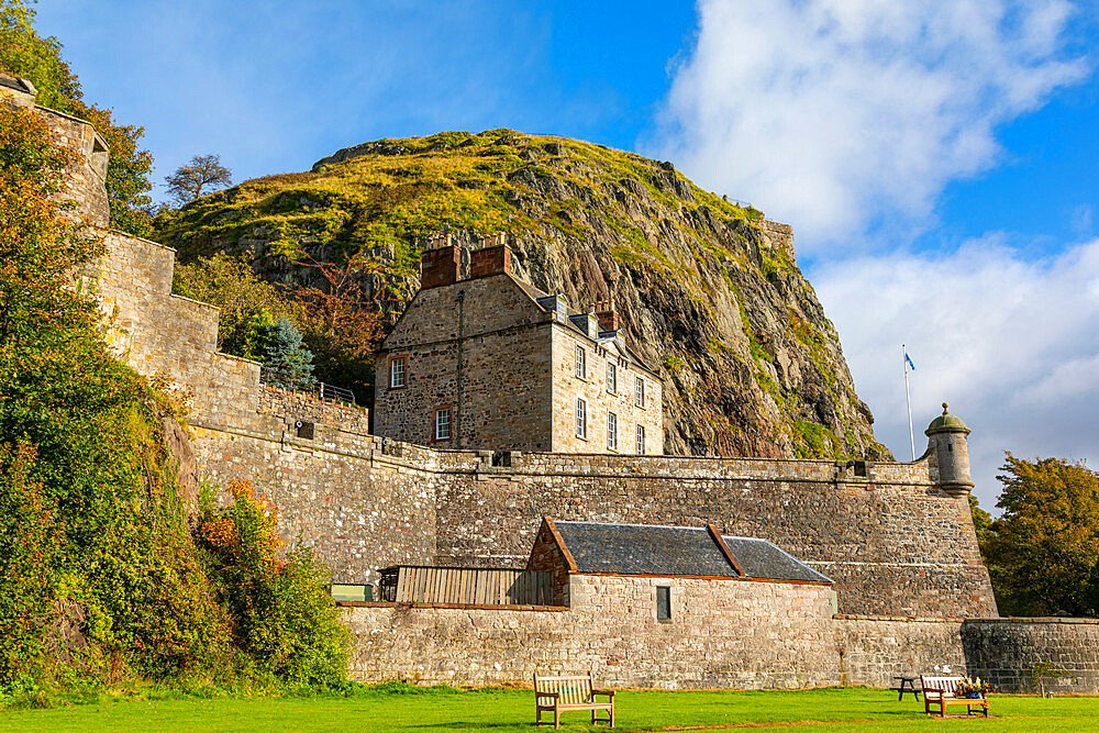 Dumbarton Castle, Dumbarton Rock, Dunbartonshire, Scotland, United Kingdom, Europe