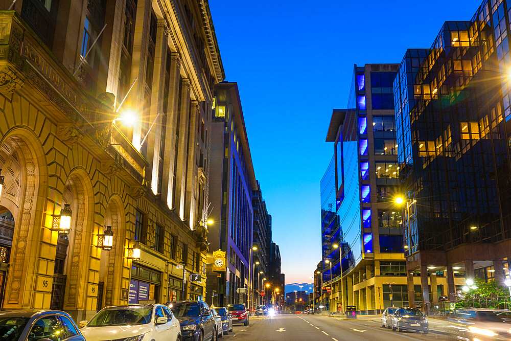 Bothwell Street, Glasgow, Scotland, United Kingdom, Europe