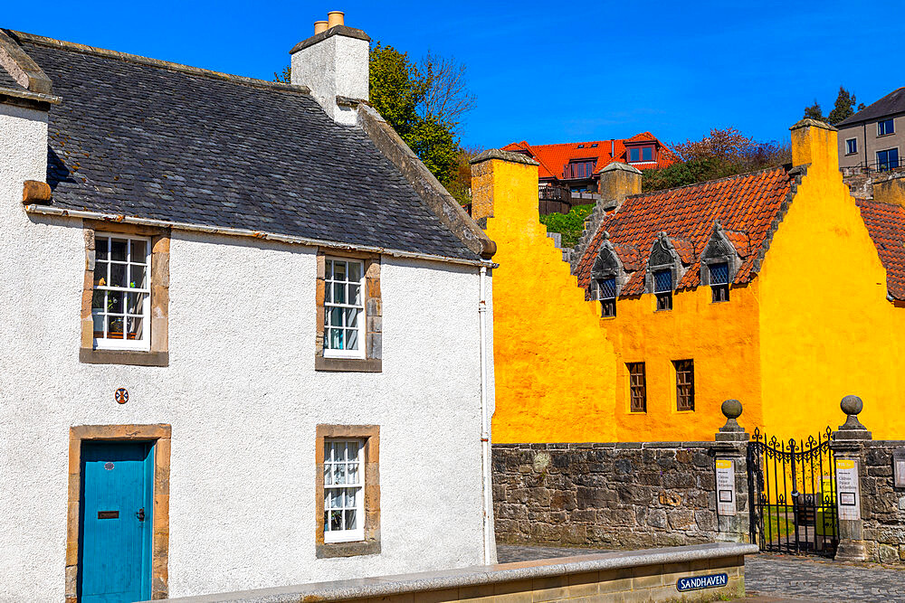 Culross Palace and house, Culross, Fife, Scotland, United Kingdom, Europe