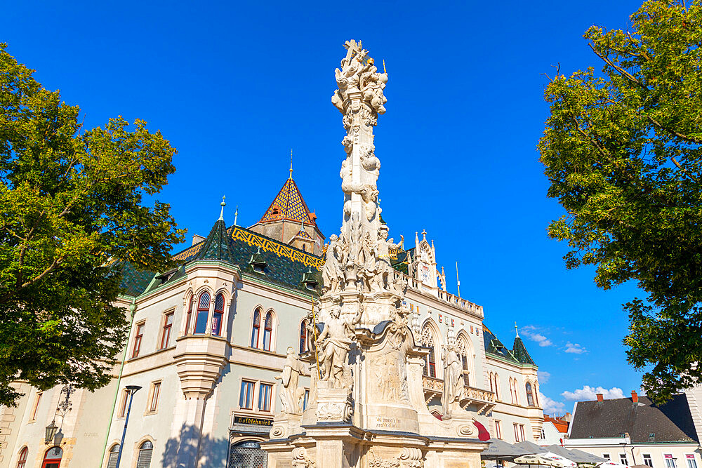 Plague Column, Korneuburg, Lower Austria, Austria, Europe