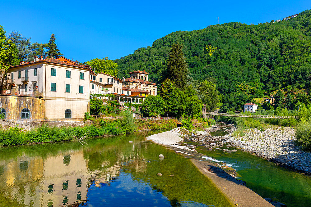 Bagni di Lucca, River Lima, Tuscany, Italy, Europe