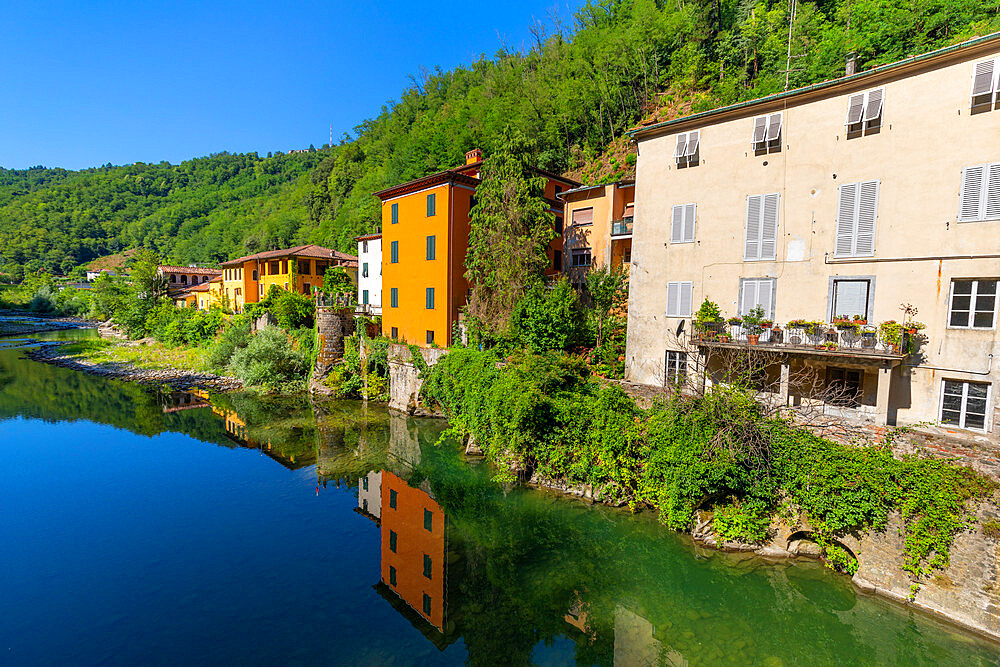 Bagni di Lucca, River Lima, Tuscany, Italy, Europe