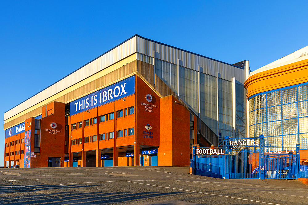 Ibrox Stadium, Glasgow Rangers FC, Glasgow, Scotland, United Kingdom, Europe