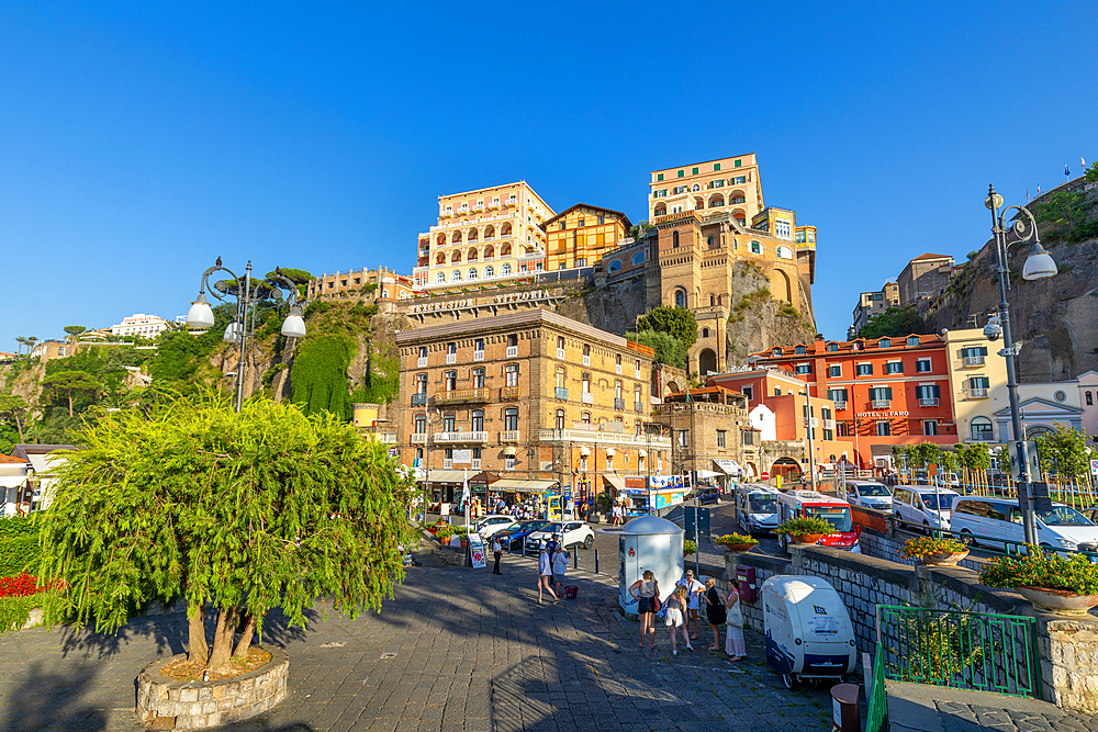 Excelsior Vittoria Hotel and other accommodation, Sorrento, Bay of Naples, Campania, Italy, Mediterranean, Europe