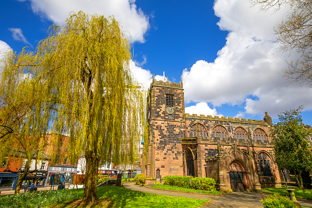 St. Mary's Parish Church, Eccles, Greater Manchester, Lancashire, England, United Kingdom, Europe