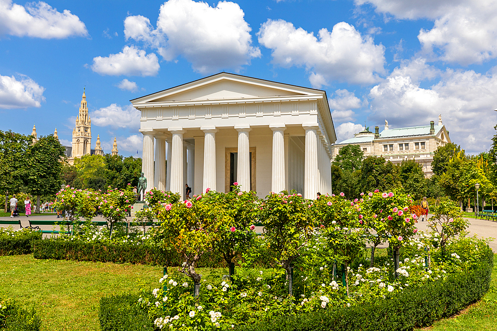 Theseus Temple, Volksgarten, Vienna, Austria, Europe