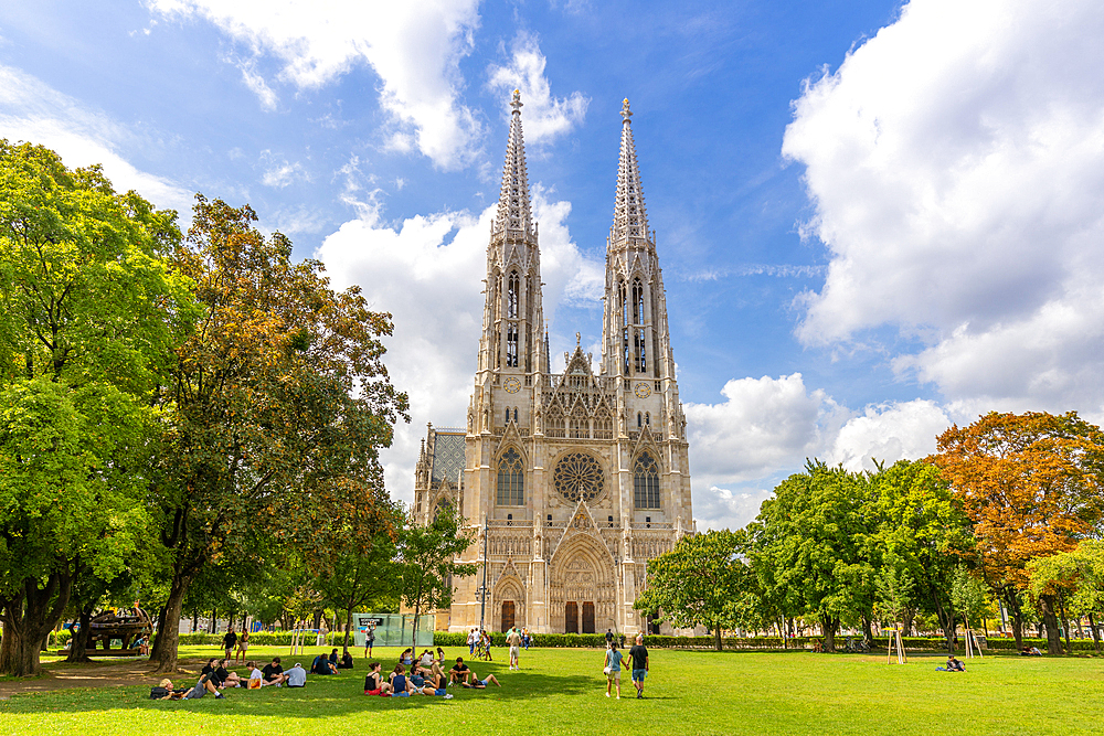 Votive Church, (Votivkirche), UNESCO World Heritage Site, Vienna, Austria, Europe