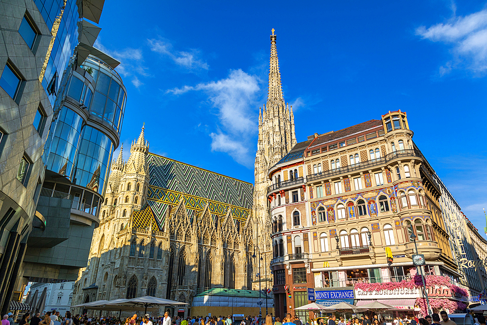 St. Stephen's Cathedral, UNESCO World Heritage Site, Stephanplatz, Vienna, Austria, Europe