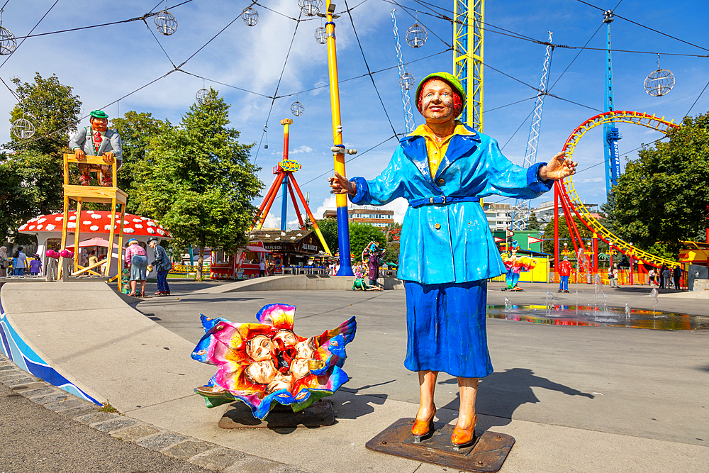 Statue in Prater, Vienna, Austria, Europe