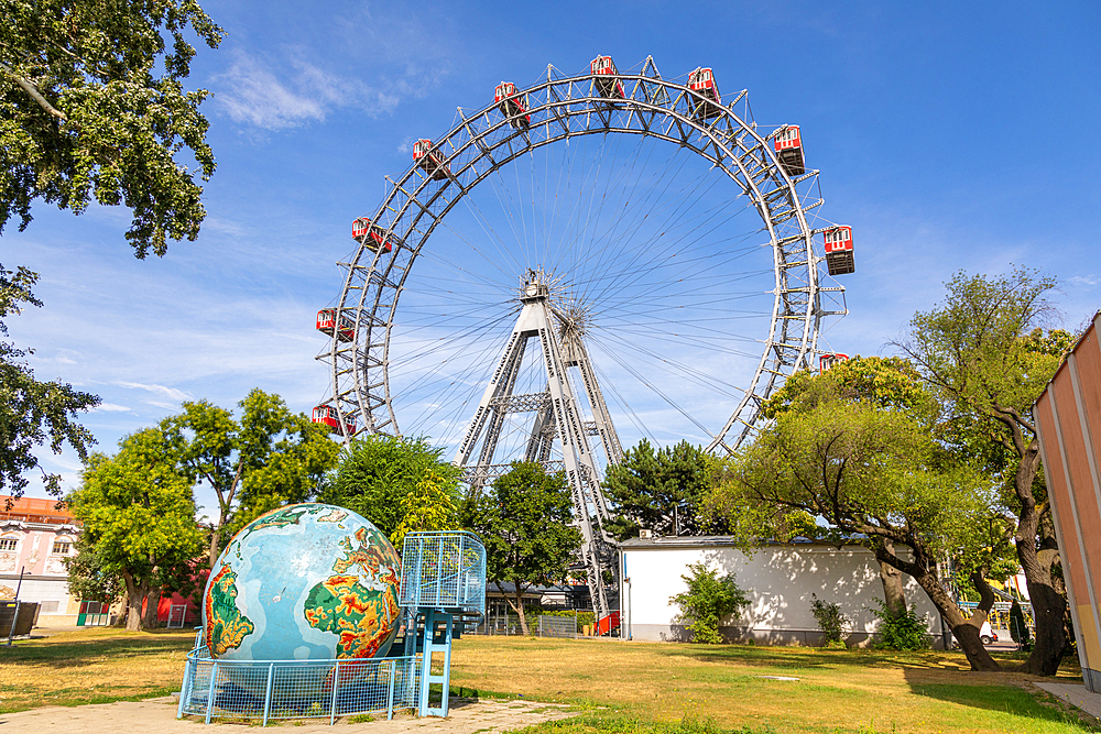 Riesenrad, Giant Ferris Wheel, Prater, Vienna, Austria, Europe