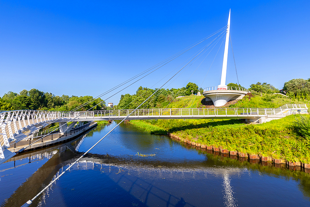 Stockingfield Bridge, Forth and Clyde Canal, Glasgow, Scotland, United Kingdom, Europe