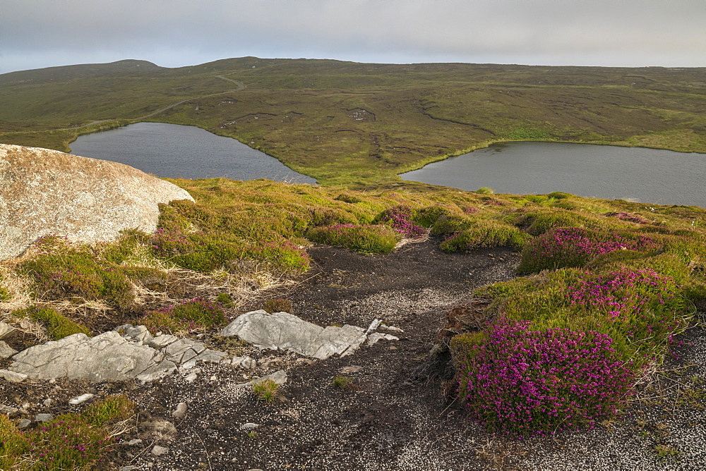 View from Cluidaniller, Arranmore Island, County Donegal, Ulster, Republic of Ireland, Europe