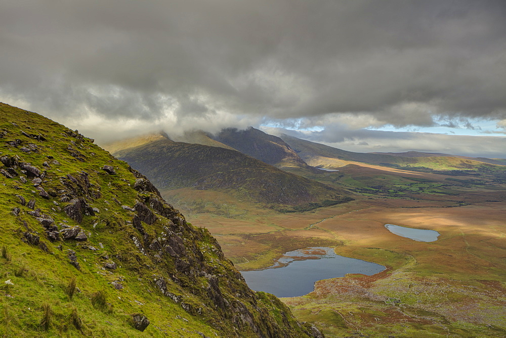 Conor Pass, County Kerry, Munster, Republic of Ireland, Europe