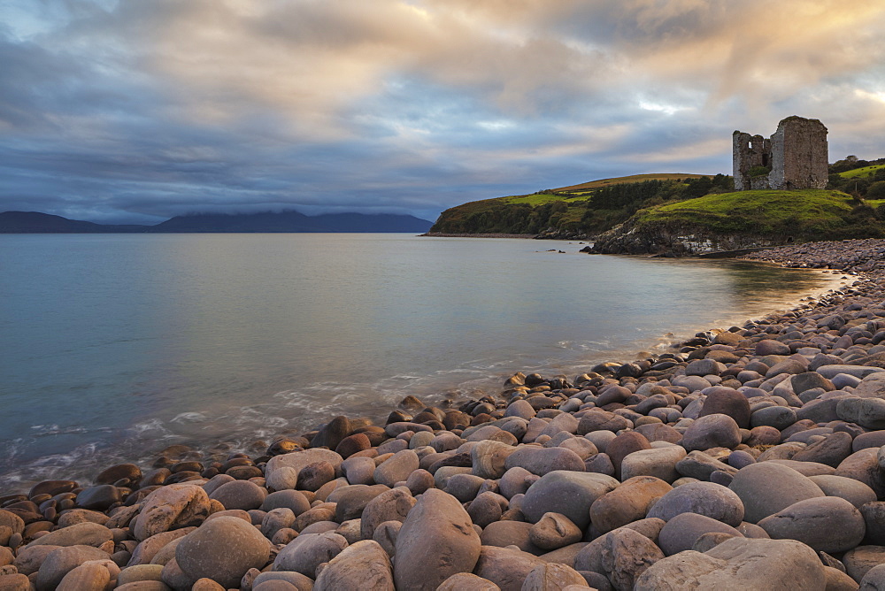 Minard Castle, County Kerry, Munster, Republic of Ireland, Europe