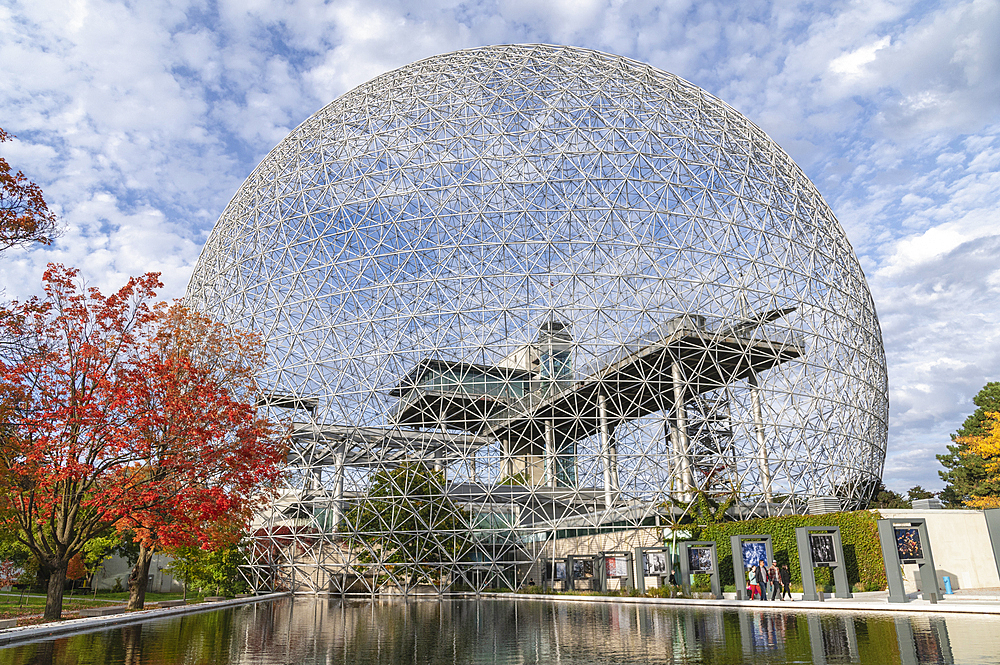 The Biosphere Environment Museum on St. Helen's Island, Montreal, Quebec, Canada, North America