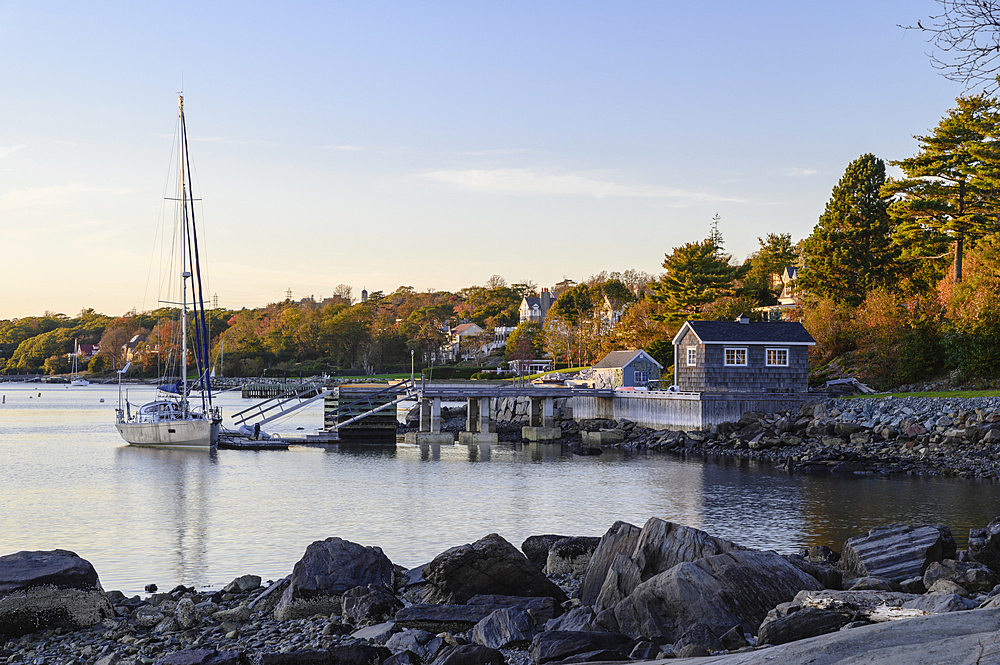 Purcell Landing, Point Pleasant Park at sunset, Halifax, Nova Scotia, Canada