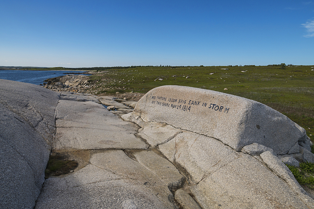 Rocky Coastline by the Atlantic Ocean, Dr. Bill Freedman Nature Preserve, Nature Conservancy of Canada, Nova Scotia, Canada, North America