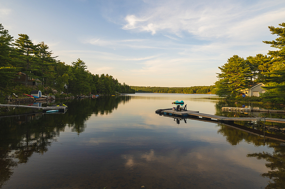Sunset at Millet Lake, Nova Scotia, Canada