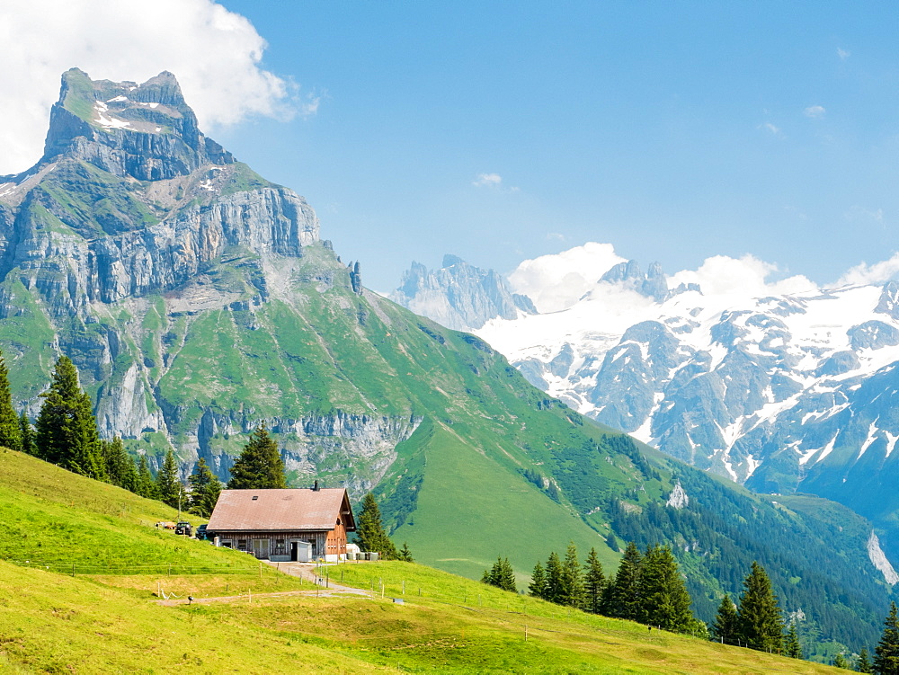 Swiss Alps, mountain scene, Switzerland, Europe