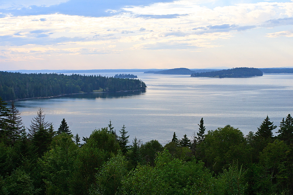 Coastline, Maine, New England, United States of America, North America