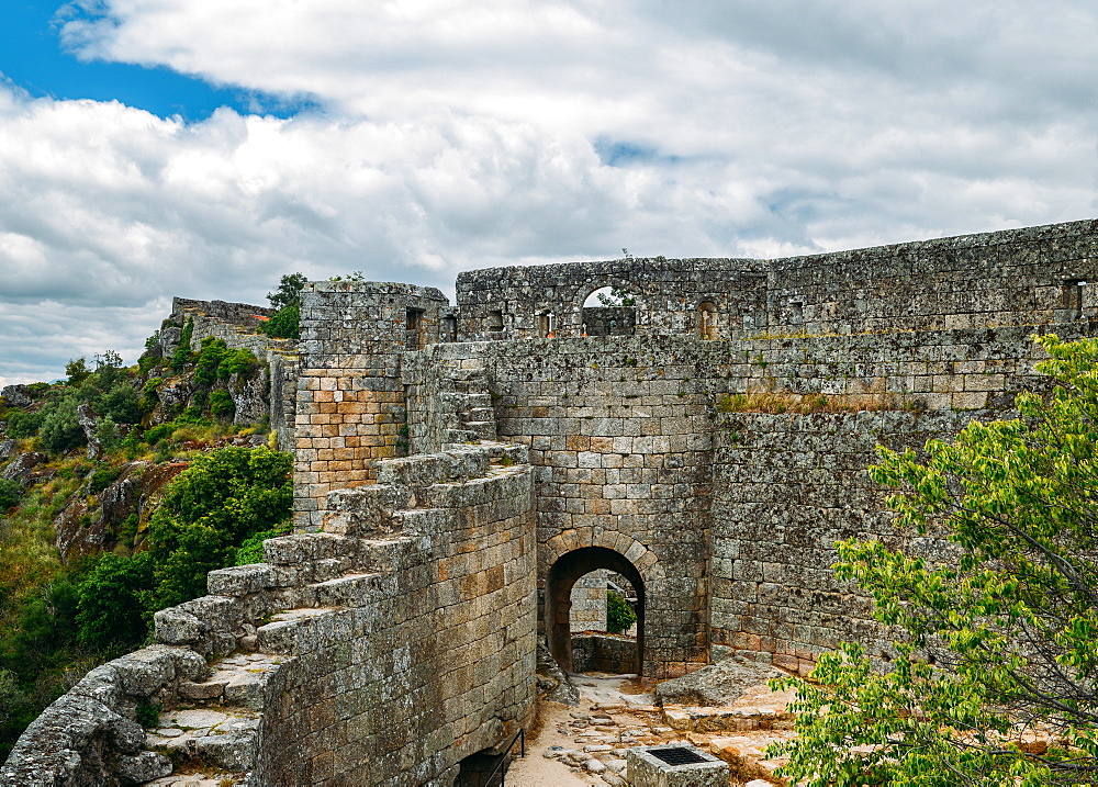 Sortelha, a historical mountain village, built within Medieval fortified walls, included in Portugal's Historical Village route, Sortelha, Portugal, Europe