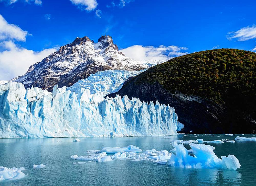 Spegazzini Glacier, Los Glaciares National Park, UNESCO World Heritage Site, Santa Cruz Province, Patagonia, Argentina, South America