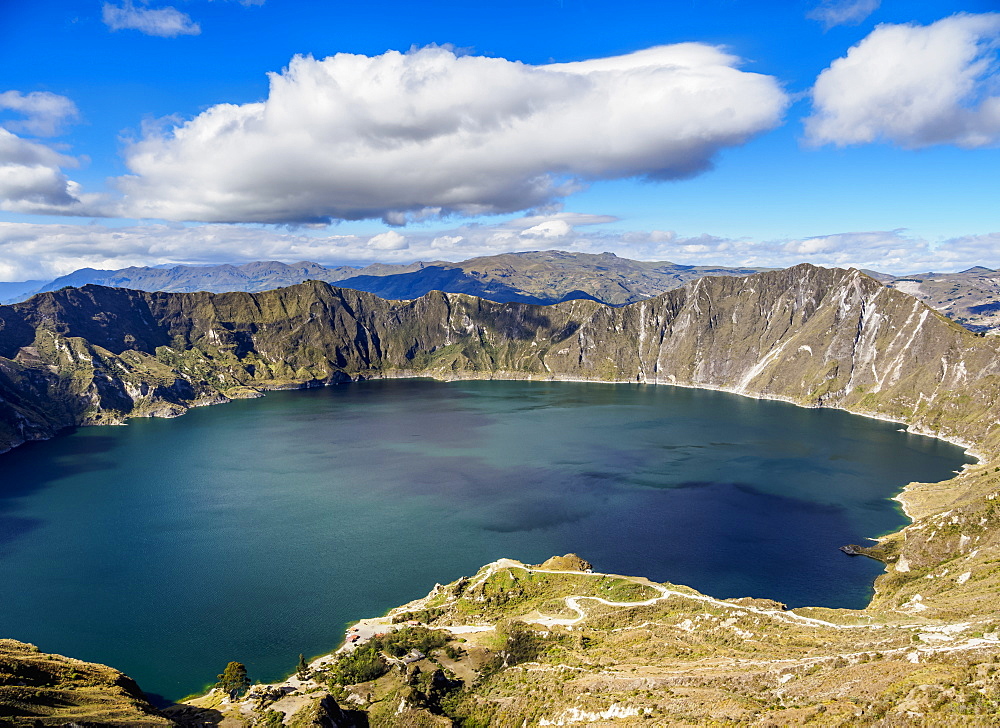 Lake Quilotoa, Cotopaxi Province, Ecuador, South America